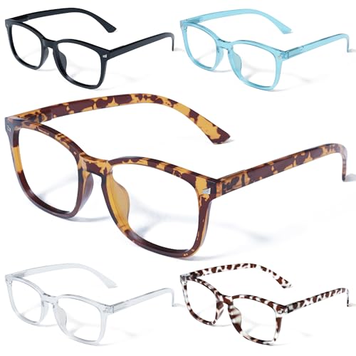 CCVOO Reading Glasses for Women/Men, Eyeglasses, Blue Light Readers for Women/Men, Computer Eye Glasses, Cheaters