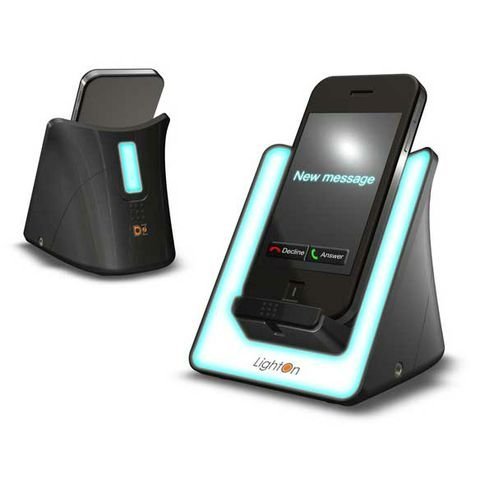 LightOn Call Detector Alert for Cell Phones Black