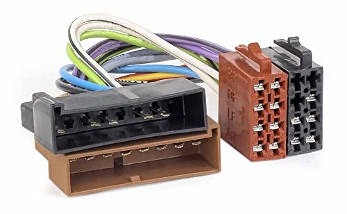 Audioproject A273 - Adaptateur autoradio ISO compatible avec Ford KA Escort Focus Mondeo Puma ProbeTransit- Jaguar Lincoln Mazda Mercury Nissan ancienne prise