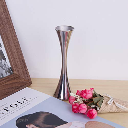 Imeea Bud Vase Stainless Steel Mini Flower Vase Single Stem Vase For Home And Office Décor 6.6" High #TOP4