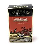 Serrats - Sardinas en aceite de oliva 118 g - ~16-20 pza - Caja de 12 unidades