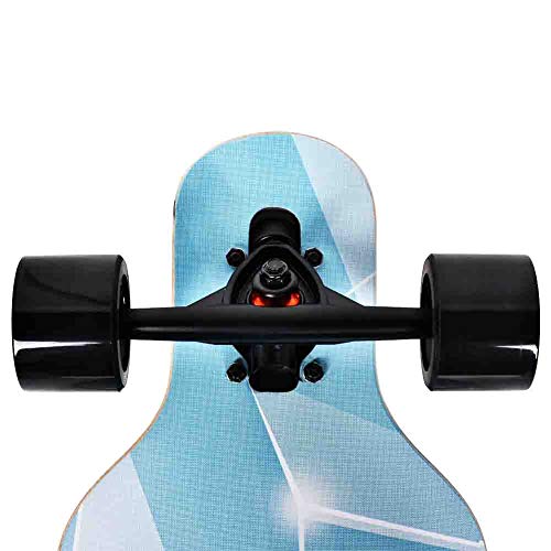 B Baijiawei Drop Through Longboard - 41 Inch Maple Skateboard - Complete Skateboard Cruiser For Cruising, Carving, Free-Style And Downhill #TOP5