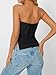 AUTOMET Going Out Tube Tops for Women 2026 Trendy Spring Summer Off Shoulder Backless Cute Work Shirts Vacation Top Y2k Outfits Clothes Fashion Black XS