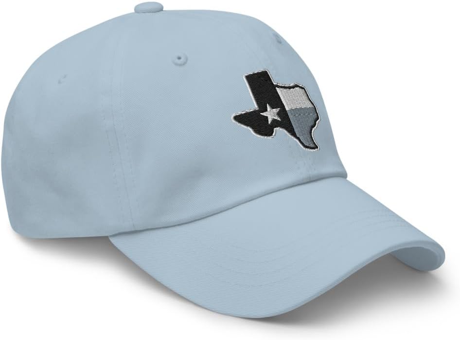 NX Platinum Texas Embroidered Curved Bill Cap Relaxed Fit Low Crown Adjustable Western Country Cowgirl Cowboy Dad Hat