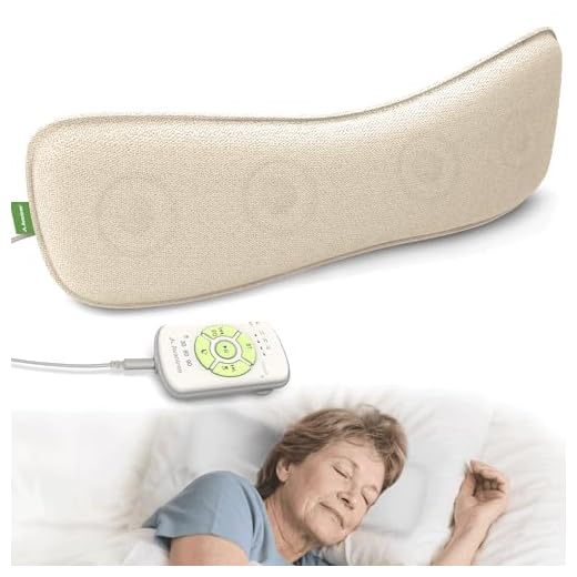 Avantree Slumber 2 – Bluetooth Pillow Speaker for Sleeping with 4 Ultra-Flat Speakers, White Noise, Remote Control & Sleep Timer, Soft Sleep Headphones Design for Side Sleepers – Beige
