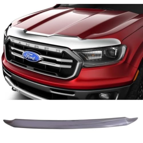 Husky Liners Aeroskin Hood Protector | Fits 2022-2025 Nissan Pathfinder | Low Profile Deflector/Bug Shield - 1 pc., Chrome | 2892201