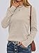 ANRABESS Sweaters for Women Long Sleeve Lightweight Crewneck Soft Basic Knit Loose Fit Pullover Top 2025 Fall Trendy Outfits Almond X-Small