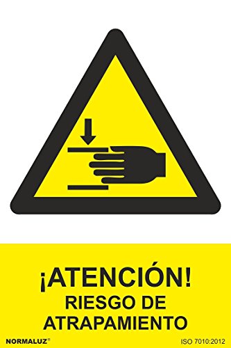Normaluz - Cartela Pvc Riesgo Atrapamiento