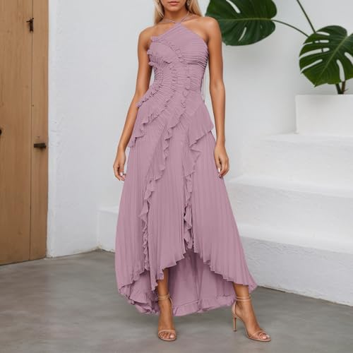 Robe longue fleurie vintage à manches bouffantes pour une soirée chic rétro - 2