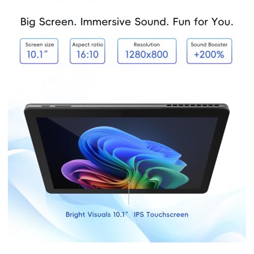 Image of 2-in-1 Laptop /Tablet, 10.1 inch FHD IPS Touchscreen, 8GB RAM 256GB SSD