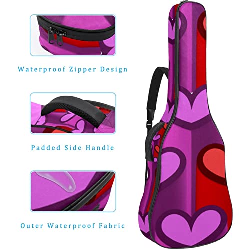 Étui de protection rembourré pour guitare classique et acoustique Motif tête de mort de samouraï, Multicolore 10., 42… - Les Beatles, Paul McCartney, John Lennon, RIngo Starr, George Harrison Étui de protection rembourré pour guitare classique et acoustique Motif tête de mort de samouraï, Multicolore 10., 42… – Image 5