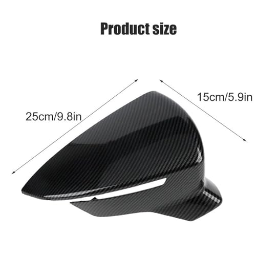 Coque rétroviseur carbone SEAT résistant aux rayures 5F - 3