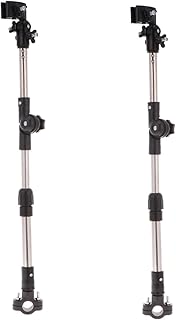 GANAZONO 2 pcs umbrella holder outdoor outside umbrellas bike mount bike umbrella holder Mount Holder wheelchair umbrella holder Retractable Umbrella Stand parasol umbrella pole Connector