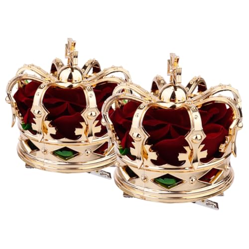 Épingles à cheveux couronne rouge légères Beaupretty pour sublimer le sourire de vos filles