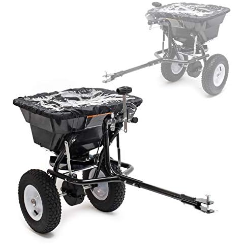 Streuwagen GT1507 mit 29L Kapazität für Dünger, Saatgut, Streusalz u. Sand gleichmäßiges Streuen Cover