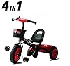 All Road Trikes CHILDS PEDAL TRIKE - BLACK - Adjustable Seat Front & Rear Baskets 2-5 Years **JY-T04 BLACK** #3