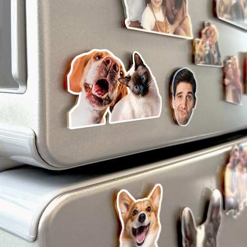 Imán Acrílico Personalizado para Refrigerador 2 pulgadas miniatura 6