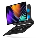 Xiaomi Pad 8 / 8 Pro/Xiaomi Pad 7 / 7 Pro 11.2インチ用の マジックキーボード ケース トラックパッド バックライト付き 磁気吸着式 マグネットキーボード タッチパッド付 一体型,黒