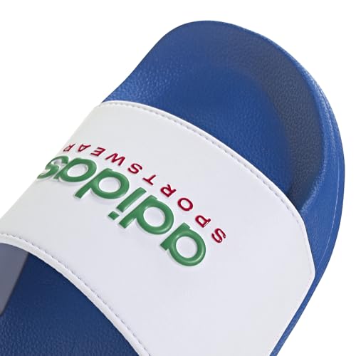 Image of adidas Mens Adilette Shower Arsenal Slides Casual Sandals Casual - Red