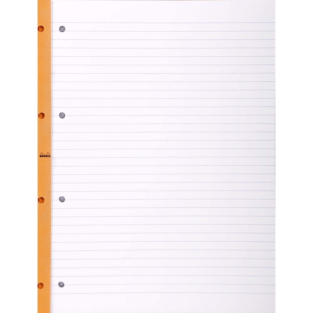 RHODIA 18558Cpack - Enjoy Notepad dotPad N°18 Orange - A4 - Dot Dots - 80 Tear-off Sheets - Clairefontaine White Paper 80g/m² - Coated Cardboard Cover - Pack of 5 Notepads