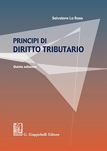 Principi di diritto tributario Principi di diritto tributario