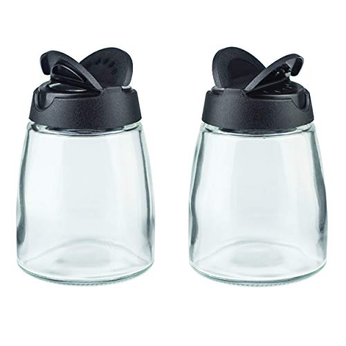 Comparison: Best Moisture Proof Salt And Pepper Shakers 8 MILEKE Salt and Pepper Shakers, Moisture-Proof Condiment holders 150ML, 2/pack