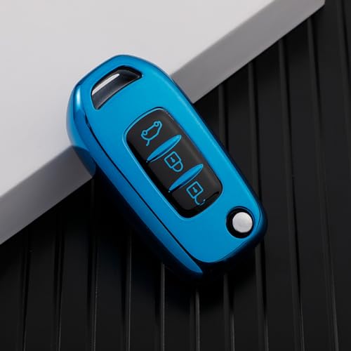 Funda para llave de coche Renault 2020 2021 carcasa protectora de llavero inteligente 5