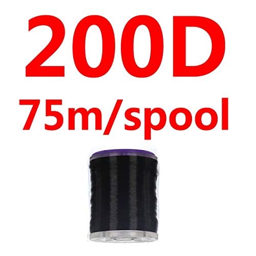 Buy WorldCare® 75D 200D Strongest GSP Fly Tying Thread White Black