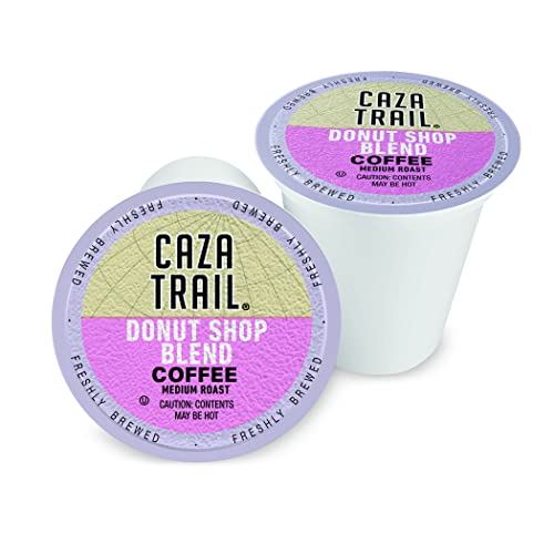 Caza Trail Coffee Pods, Donut Shop Blend, Single Serve (Pack Of 100) (Packaging May Vary) #TOP1
