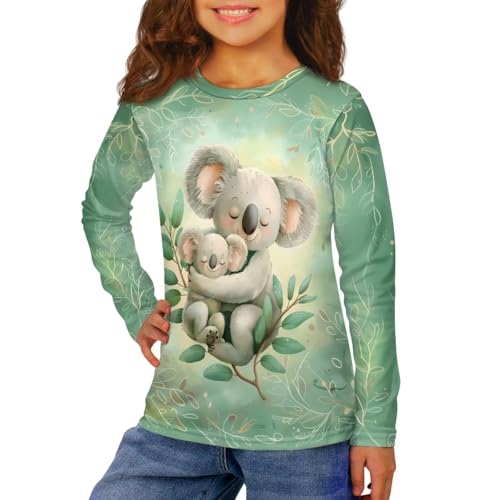 Kids Casual Long Sleeve Tops Crewneck Shirts Boys Breathable Tops Outdoor Wear Girls Fashion Blouses Sweatshirts4