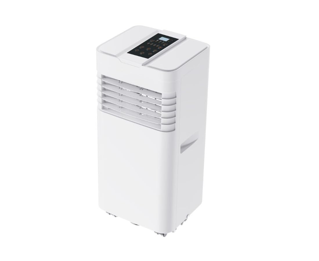 White Denwood Portable Air Conditioner 4-In-1 Cooling Heating Dehumidifier Fan Ac Unit 7000 Btu