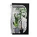 Produktbild QIDIAN Qualität Portable Grow Silber Mylar Green Room hydroponischen Bud Zimmer Dark Room 100x100x200cm für Garten Hydroponics