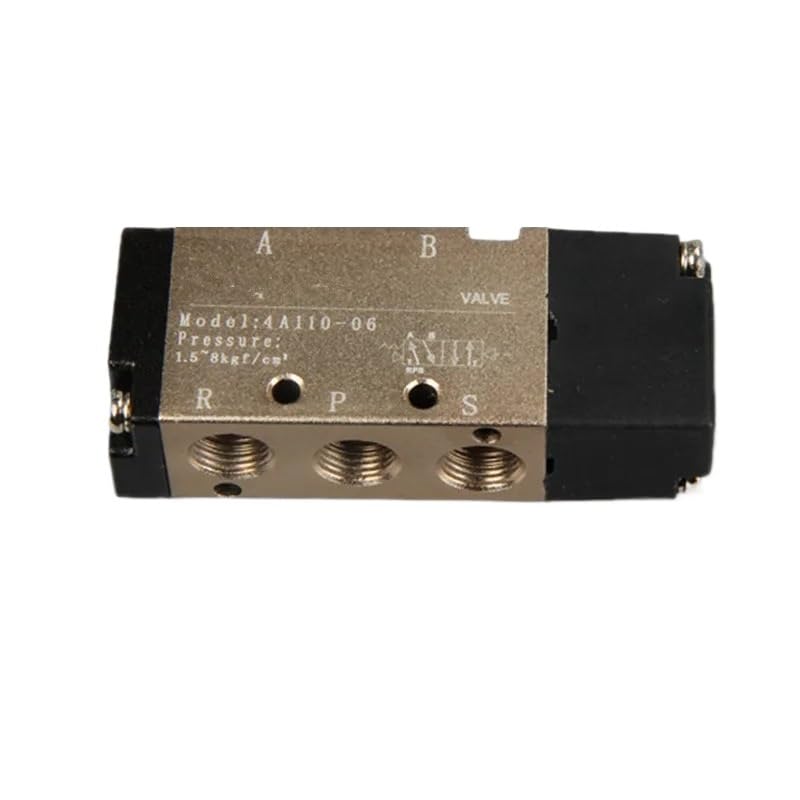 Válvula neumática de solenoide de dos vías, válvula de control neumática 4A110-06 G1/8