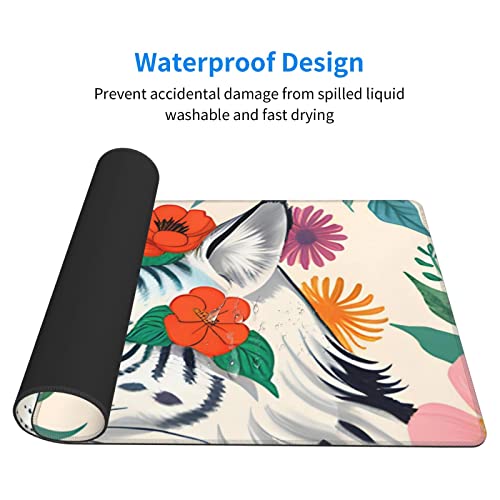 Tapis de souris caoutchouc 40x75 cm HYTTER grand format durable