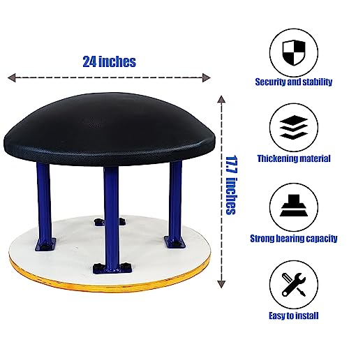 Fc Funcheer Boys Gymnastic Pommel Trainer, Pommel Horses For Olympic Gymnastic Mushroom Training,Super Stable For Boys Training At Home &Gym Use #TOP1