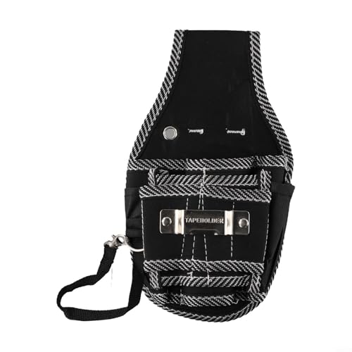 Cinturón de herramientas profesional 9 en 1 con soporte para destornillador, fabricado con tela de nailon