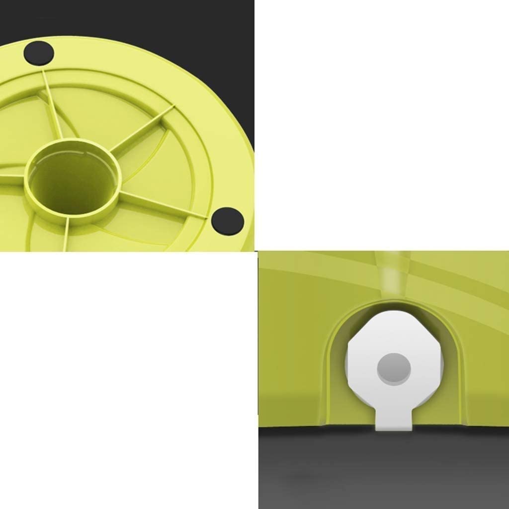 Trapeador Giratorio 360 ​​° Trapeador Giratorio Sistema Limpieza del hogar Trapeador Piso Cubo Kit Limpiador Piso Madera Dura más 5 Cabezales trapeador