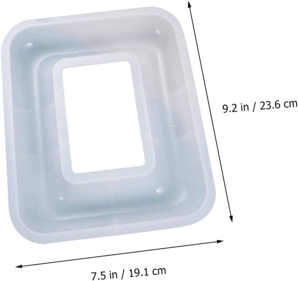 Creative Silicone Photo Frame Mold for Craft Projects Non- to Fun Family Activity for Customizing Unique Home Decor and