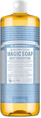 Dr. Bronner's Unscented Castile Soap