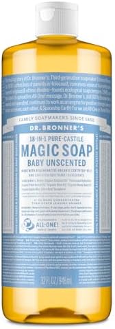 Dr. Bronner's Unscented Castile Soap image 1