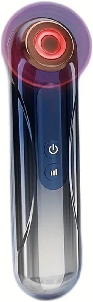 Radiance ONE Handset – Thuisgebruik Anti-Aging Huidverjongingsapparaat, Lichttherapie voor Rimpels en Liften, Hoge Frequentie Gezichtsmassager Blauw