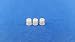 MERCEDES-BENZ 2019972281 UNIVERSAL HOOD & TRUNK EMBLEM GROMMETS GENUINE THREE