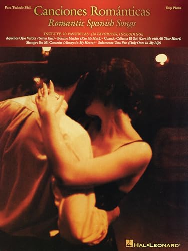 Canciones Romanticas: Romantic Spanish Songs (Easy Piano (Hal Leonard))