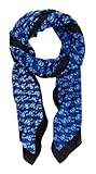 Desigual Desigual Damen Accessories Fabric Rectangle Foulard, Blau, Standard
