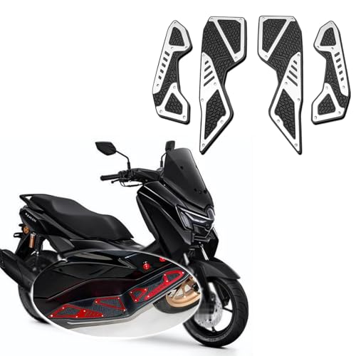 FOR 2025 NMAX155 NMAX 155 nmax155 2025 �I�[�g�o�C��������~�߃t�b�g�p�b�h�A���~�����y�_���ϖ��Ր���������~�߃t�b�g���X�g (�V���o�[) [���s�A���i]