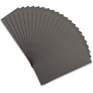 STEBRUAM Profi Schleifpapier Set 400 Körnung