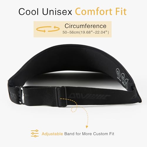 Jastore Kids Sun Visor Hat Lightweight Cotton Girls Baseball Hat Boys Adjustable Sports Tennis Hat Golf Visor Cap Beach Hat4