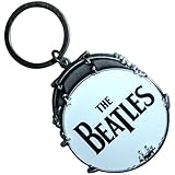 Rock Off officially licensed products Beatles Drop T Drum Metal Key Chain