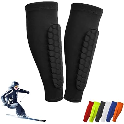 Shinbang Protector 2.0, Shin Defender Shin Guards, Shindefender Shin Guards, Shinbang Ski Protectors, Soccer Shin Guard Sleeves, Shin Guards Soccer Adult for Sports (Black,M) Cover