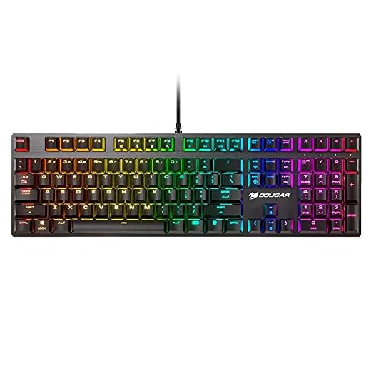 Teclado Gamer Cougar VANTAR MX Switch RED (Port. Brasil) - PN # 37VAMM1SB.0004